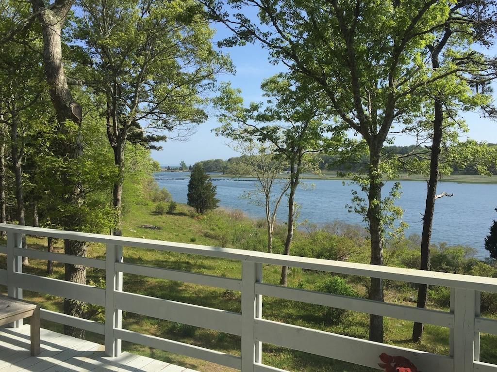 Pet Friendly Bourne Cove Waterfront Home with Private Dock #4B