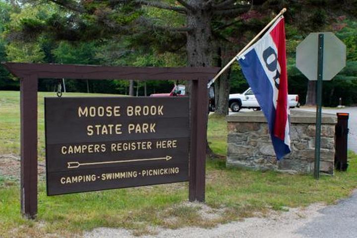 Pet Friendly Moose Brook State Park Campground