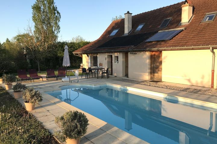 Pet Friendly Holiday Home in Burgundy with Pool