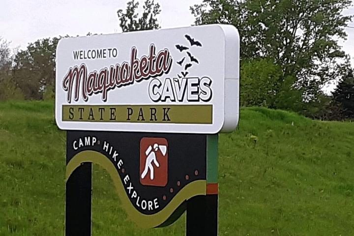 Pet Friendly Maquoketa Caves State Park Campground