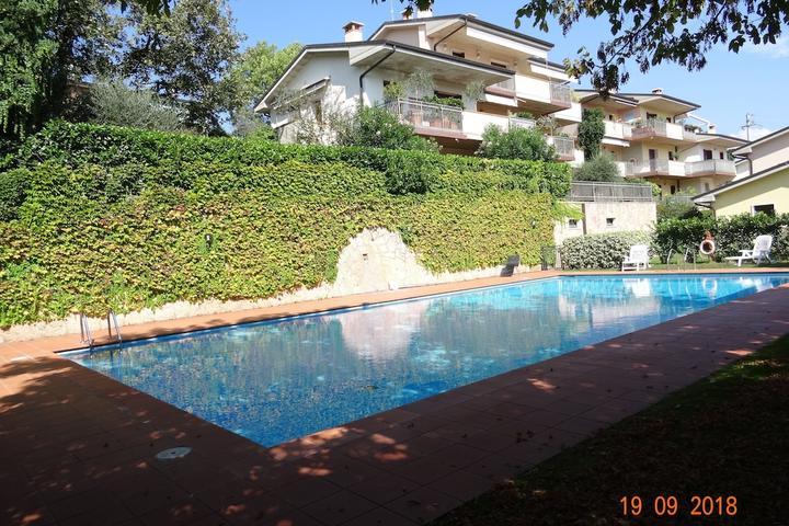 Pet Friendly Design Apartment with Pool Above Garda