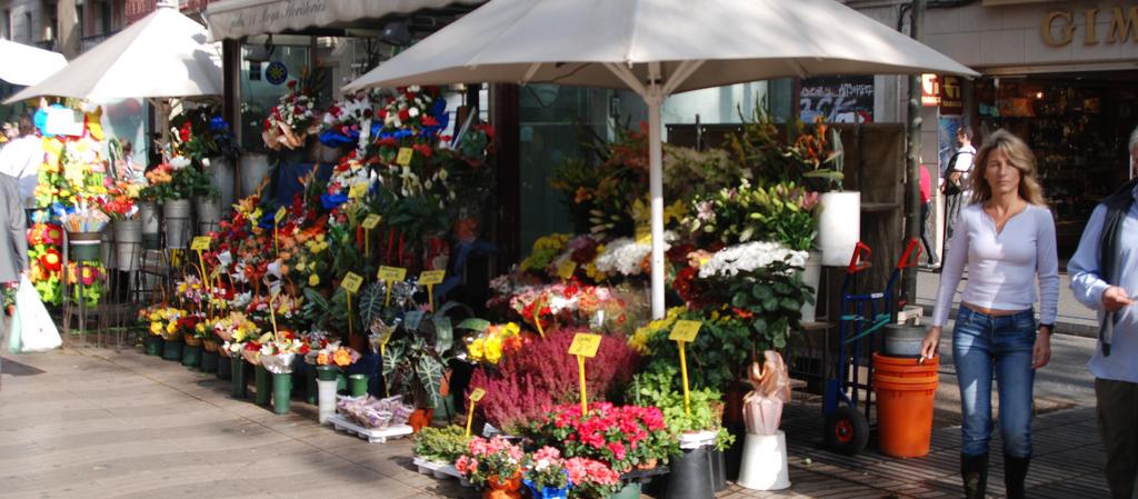 Flower Stall on La Rambla Flower Stall on La Rambla