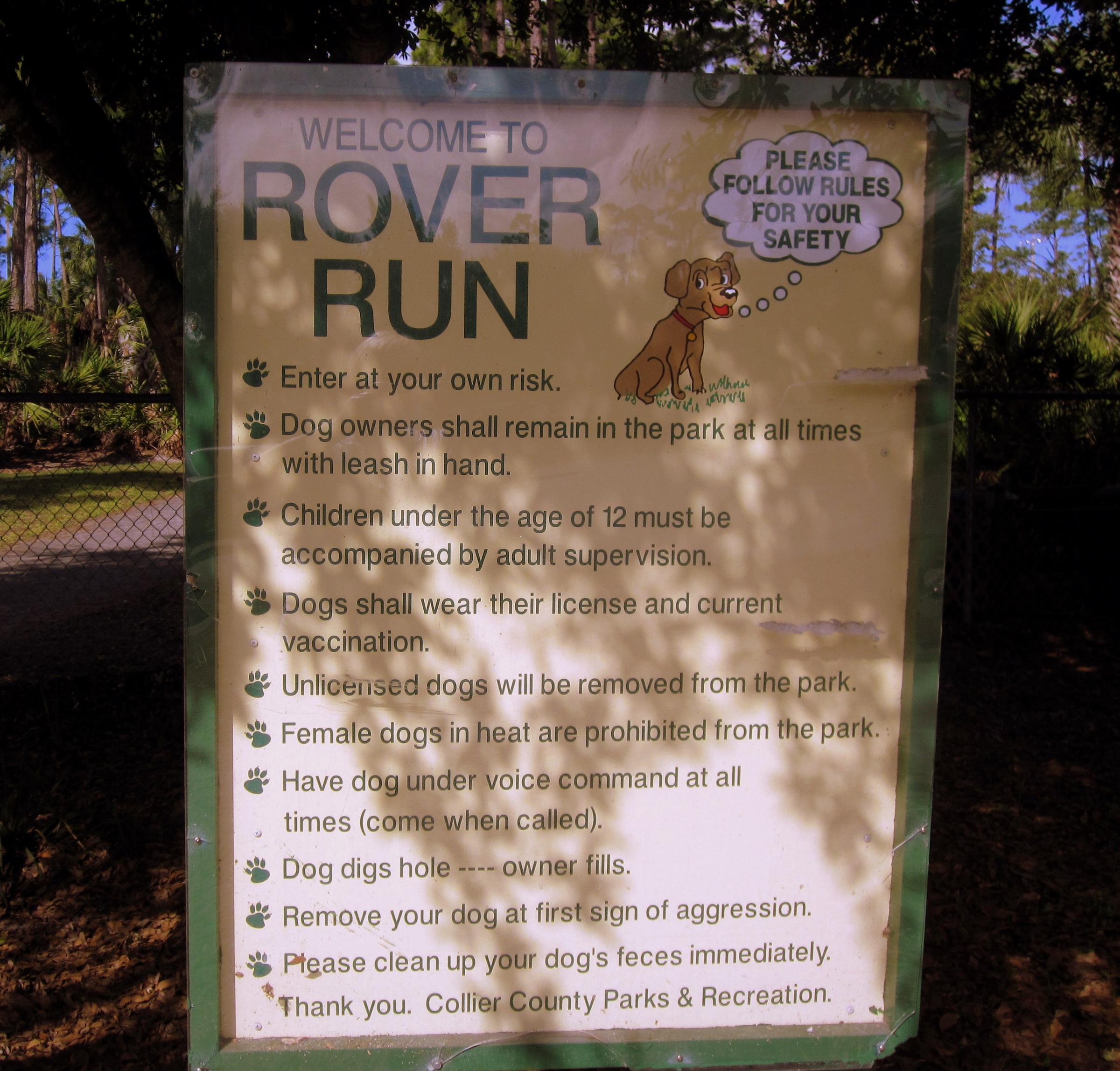 Pet Friendly Rover Run