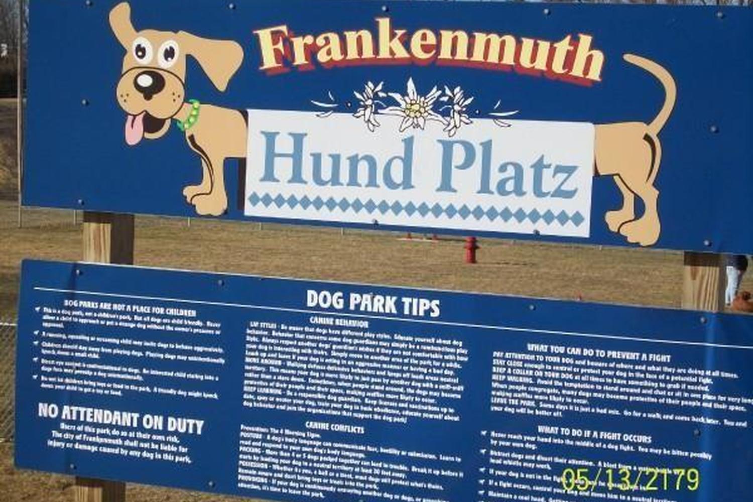 Hund Platz Dog Park In Memorial Park