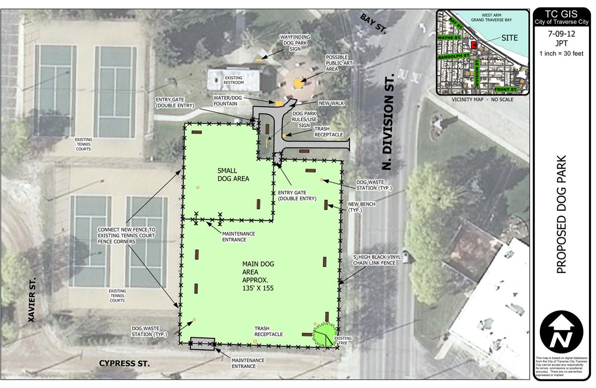 Dog Park Layout