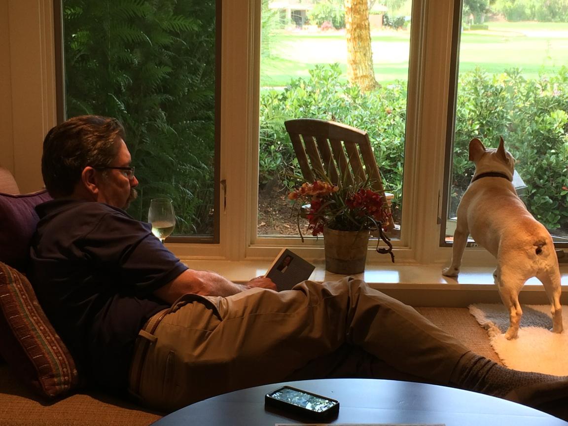 Luna enjoyed her stay at Quail Lodge Resort & Golf Club