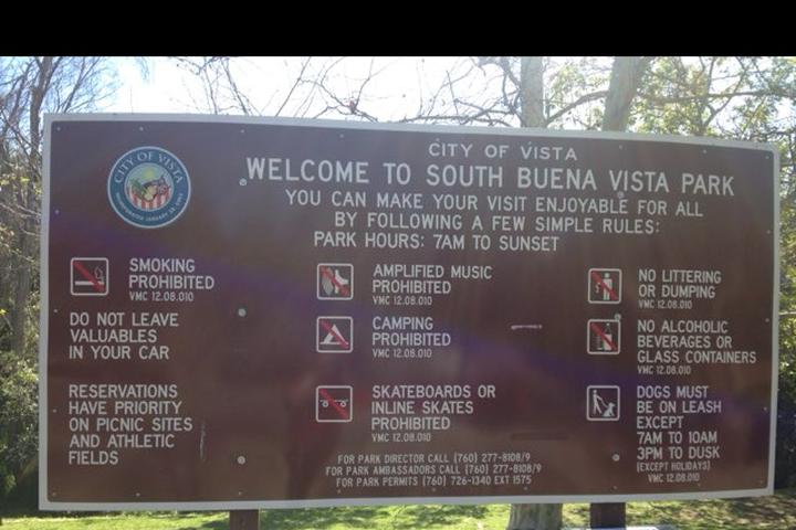 Pet Friendly South Buena Vista Park