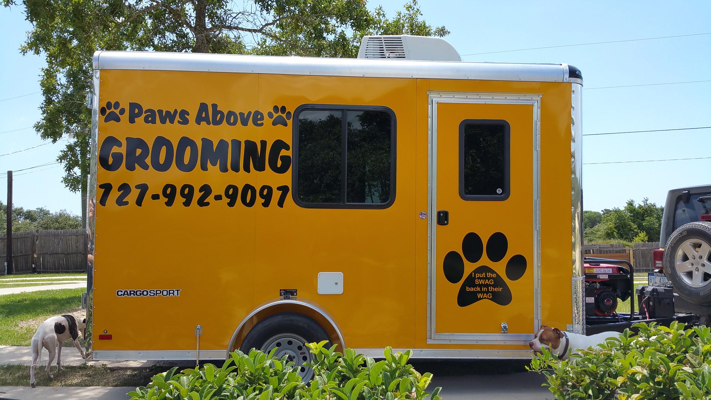 Pet Friendly Paws Above Mobile Pet Grooming