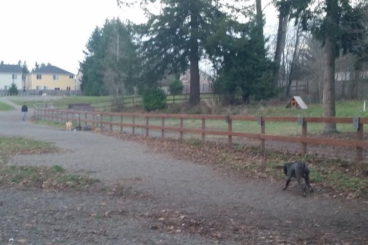 Pet Friendly Dog Park at Morrill Meadows Park