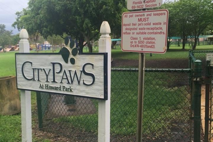 Pet Friendly City Paws Dog Park at Howard Park
