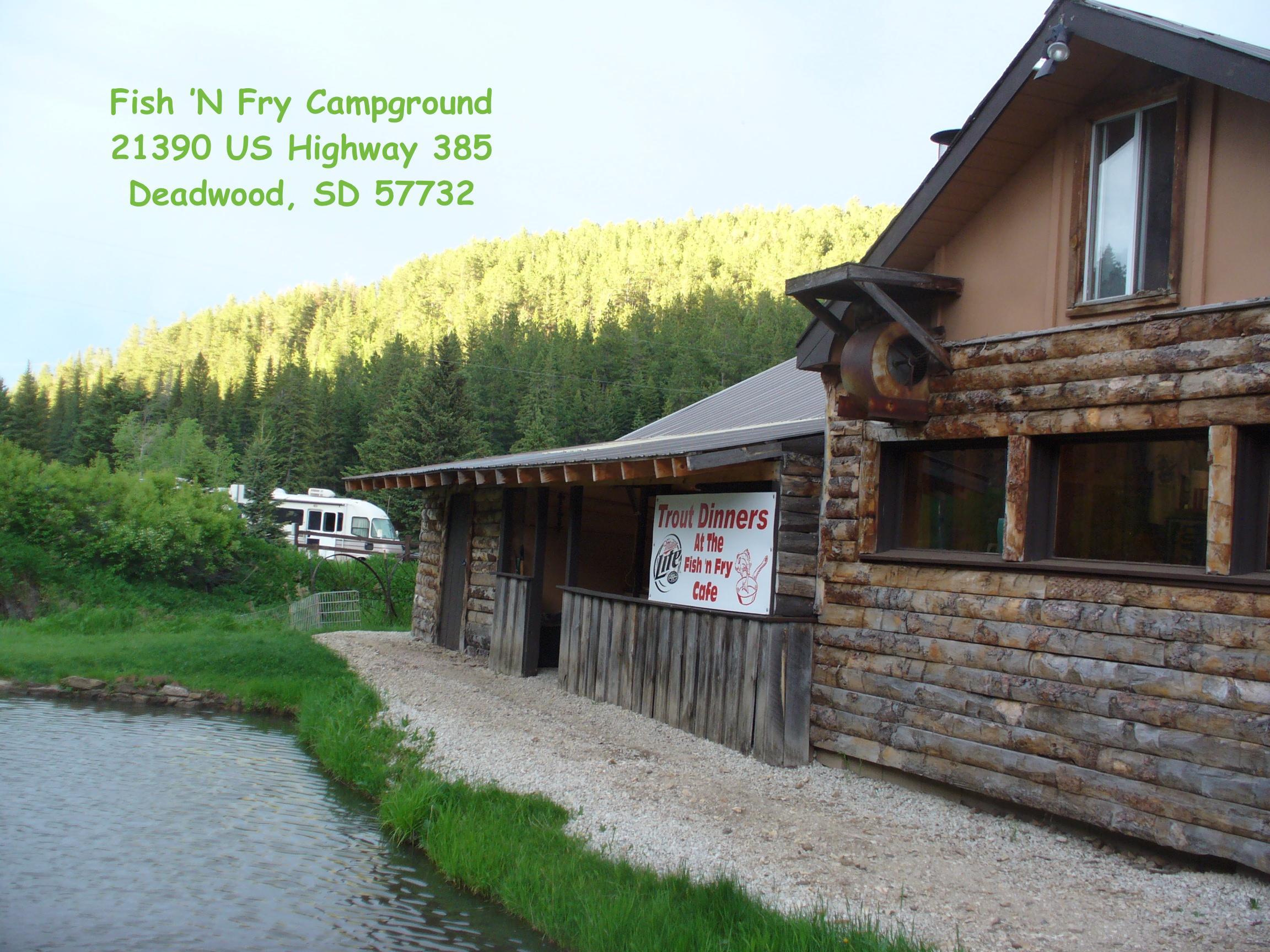 Pet Friendly Fish 'N Fry Campground, Cabins and Cafe'