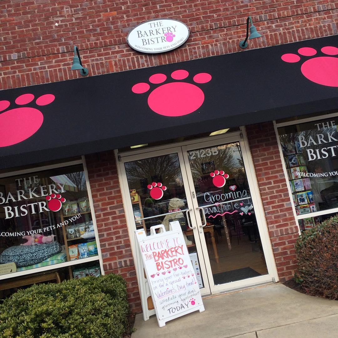 The barkery dog grooming sale