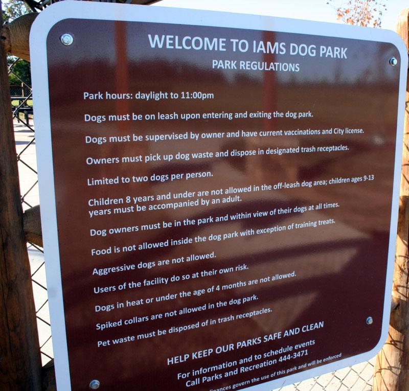 iams dog park