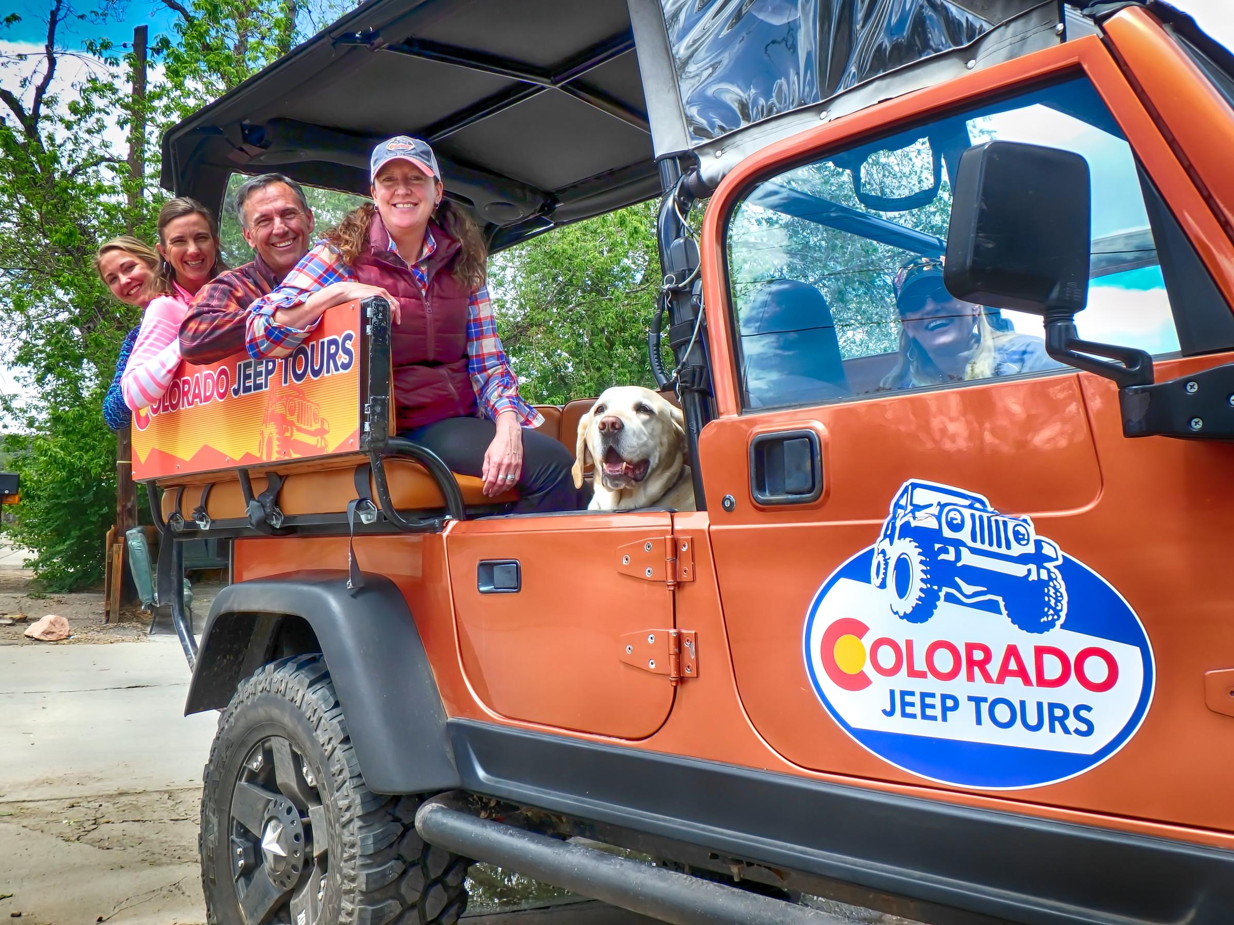 Pet Friendly Colorado Jeep Tours