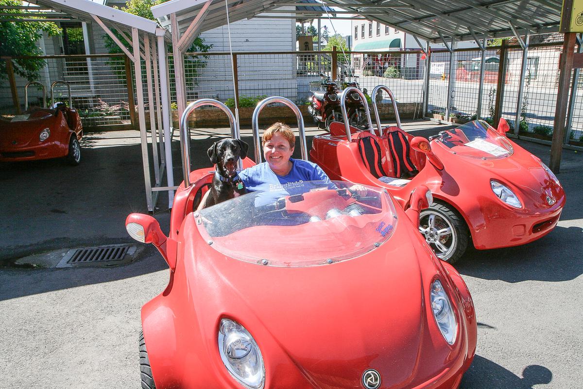 Melissa and Ace are Ready for a Ride