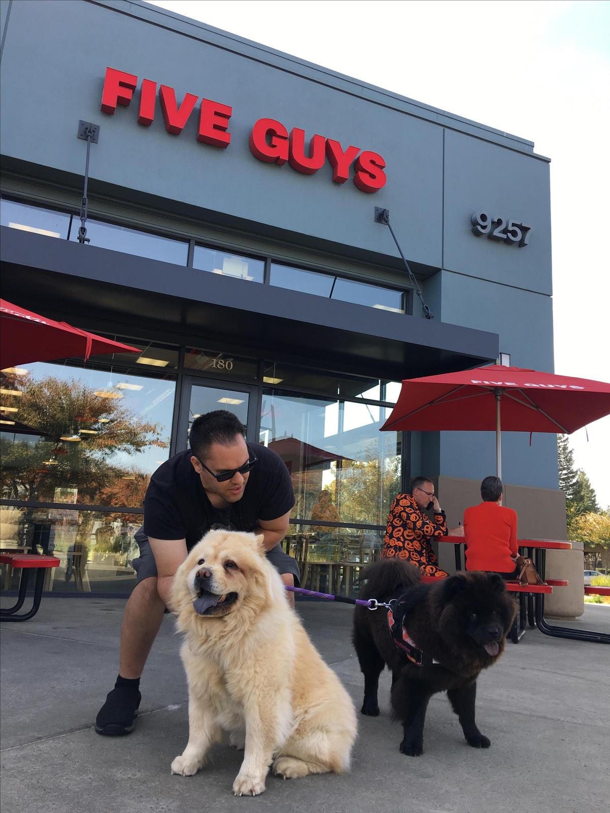 Five Guys restaurant view 1