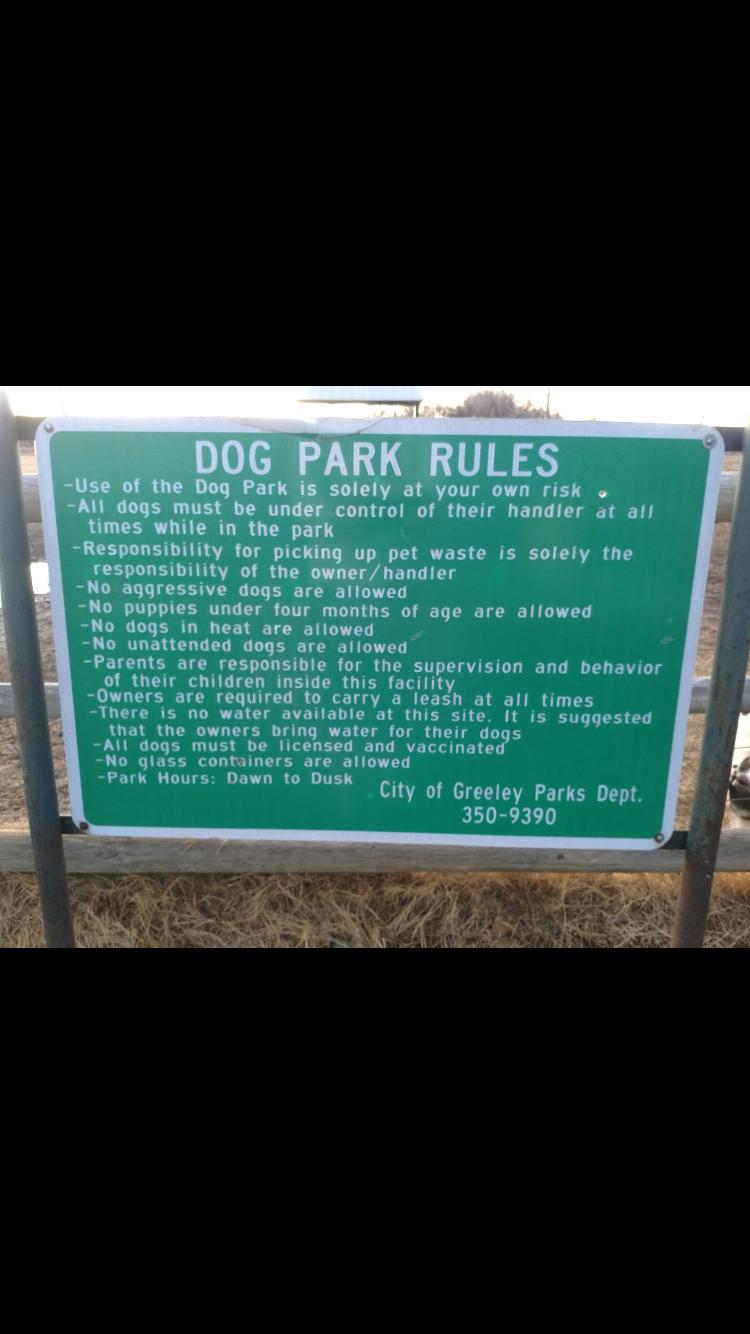 Park Rules