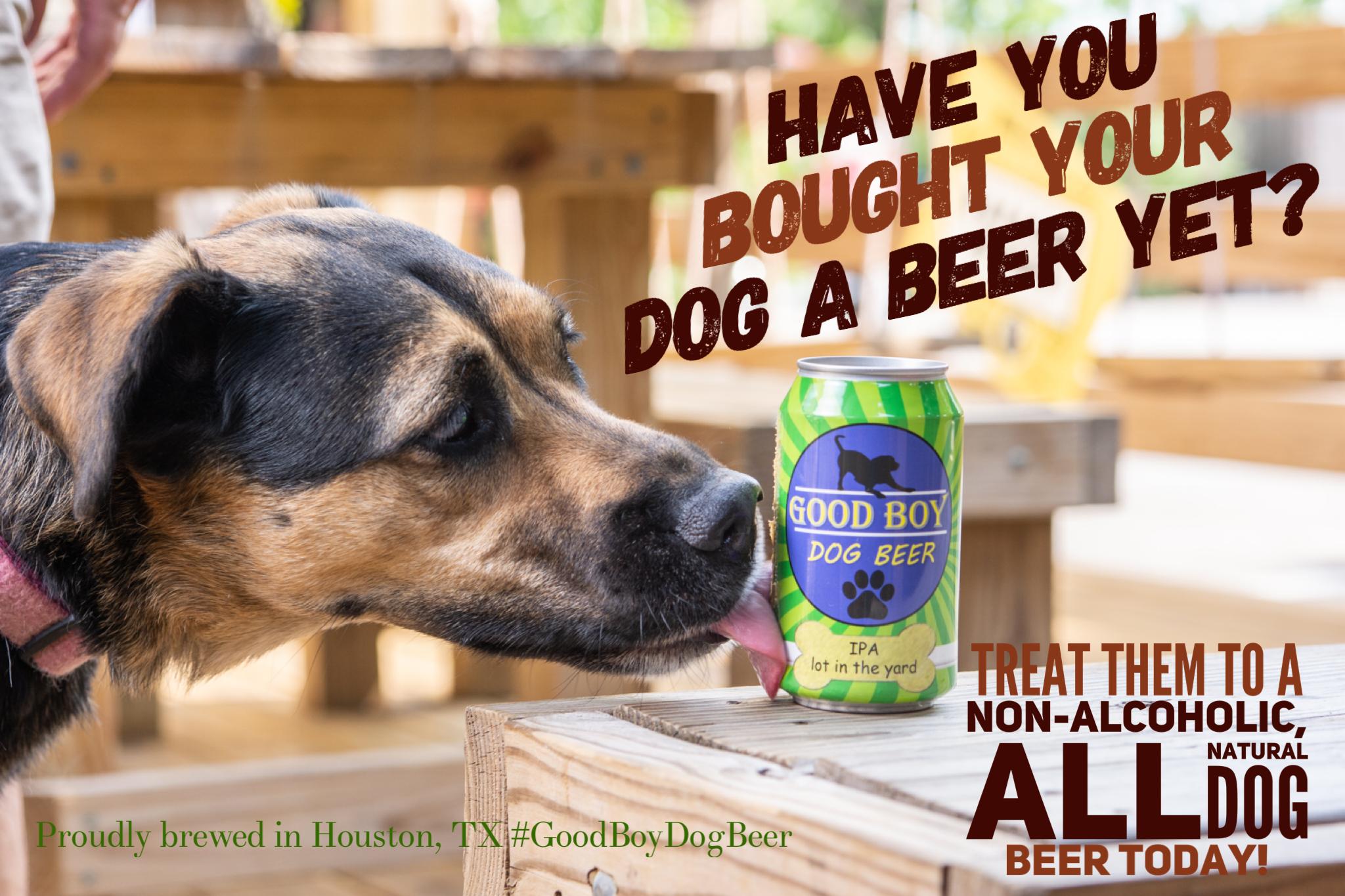 Have a Beer (Good Boy Dog Beer) with your BFF in Houston, TX ⋆ BringFido