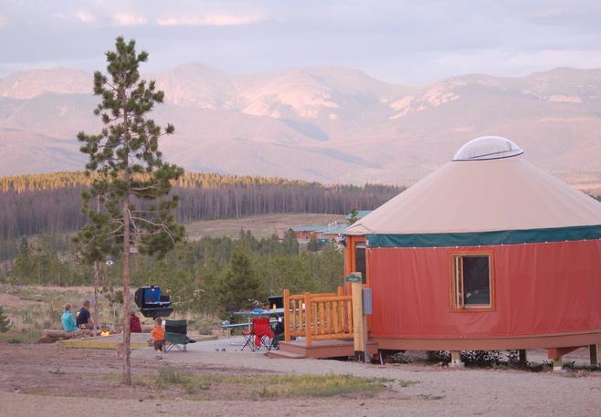 Pet Friendly Snow Mountain Ranch Yurts