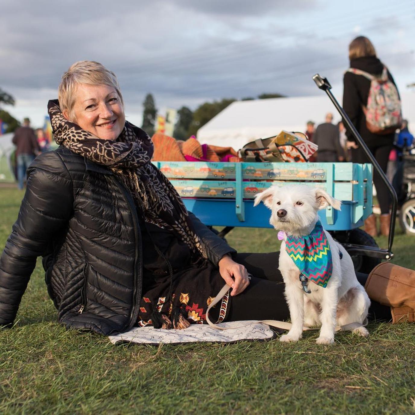 The world-famous Shrewsbury Folk Festival is a dog-friendly event. The world-famous Shrewsbury Folk Festival is a dog-friendly event.