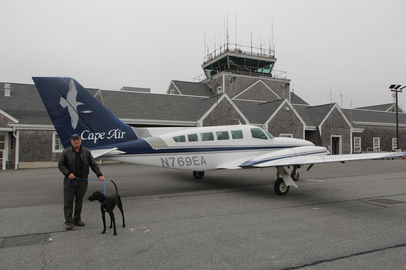 Flying to Nantucket on Cape Air Cape Air is pet-friendly.