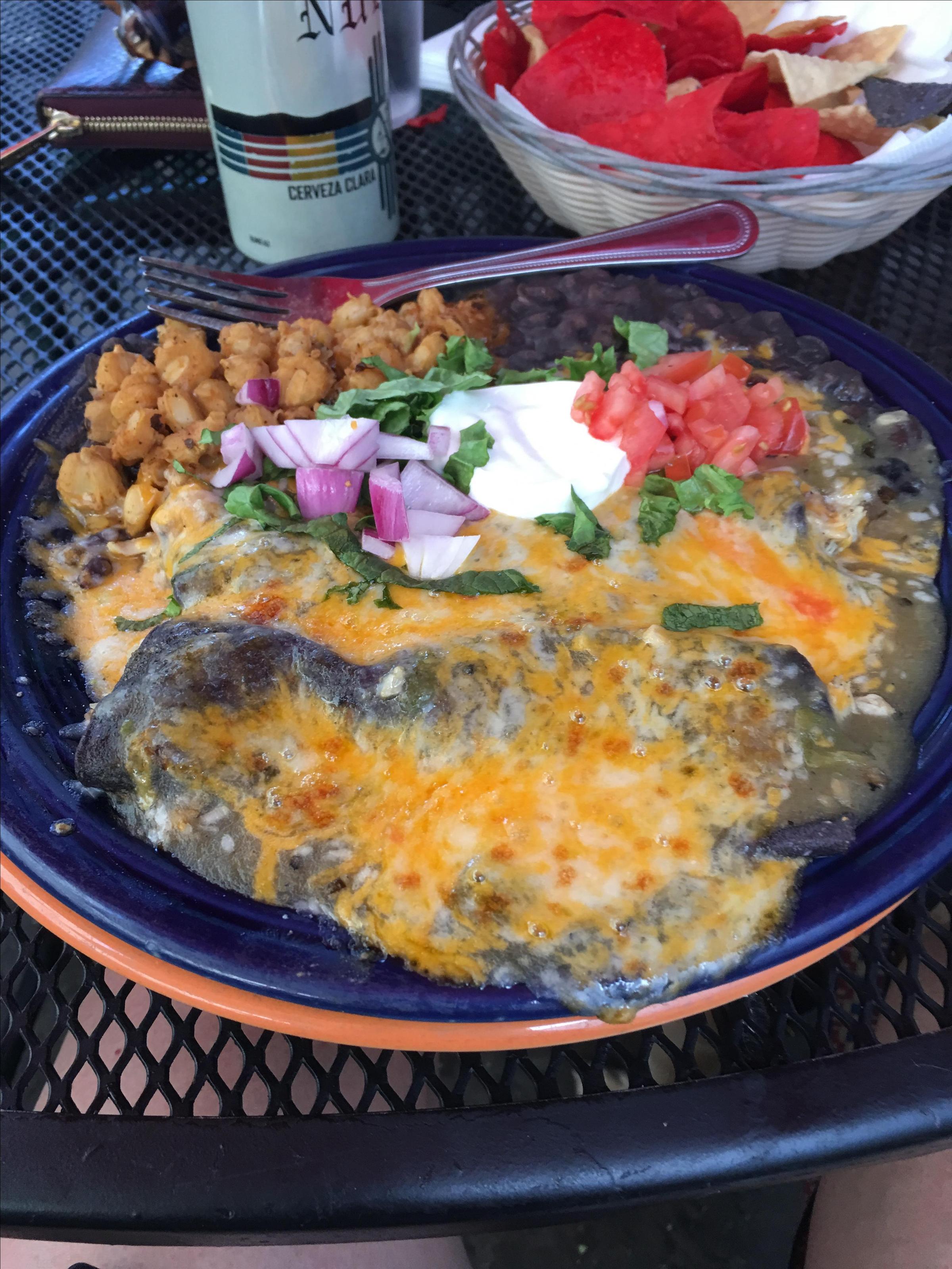 Blue Corn Chicken Enchiladas ⋆ BringFido