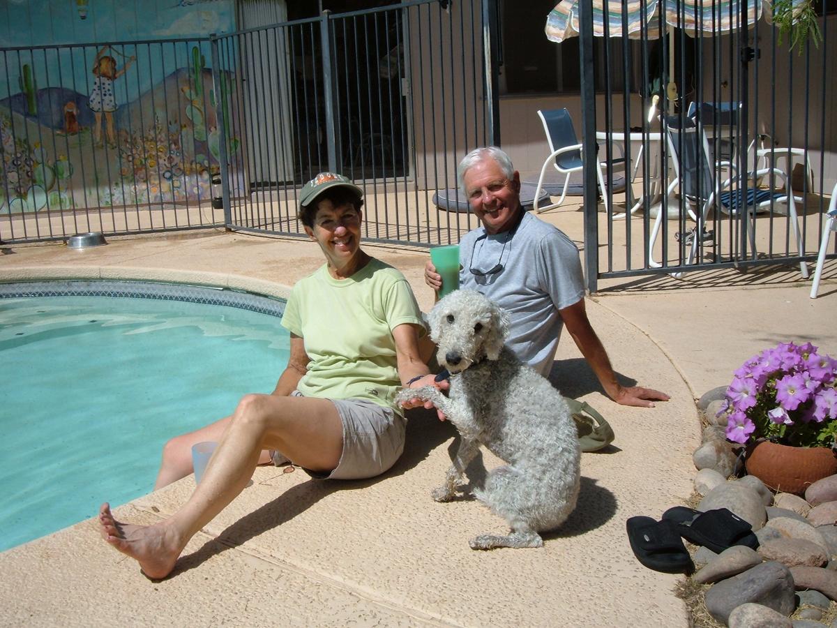Poolside Threesome