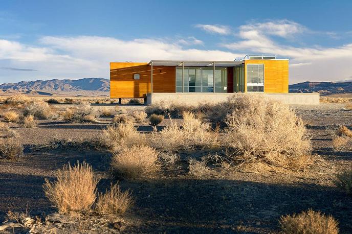 The Desert Gold vacation rental property in Nevada is dog friendly. Desert Gold in Nevada is a dog-friendly vacation rental on an 80-acre property.