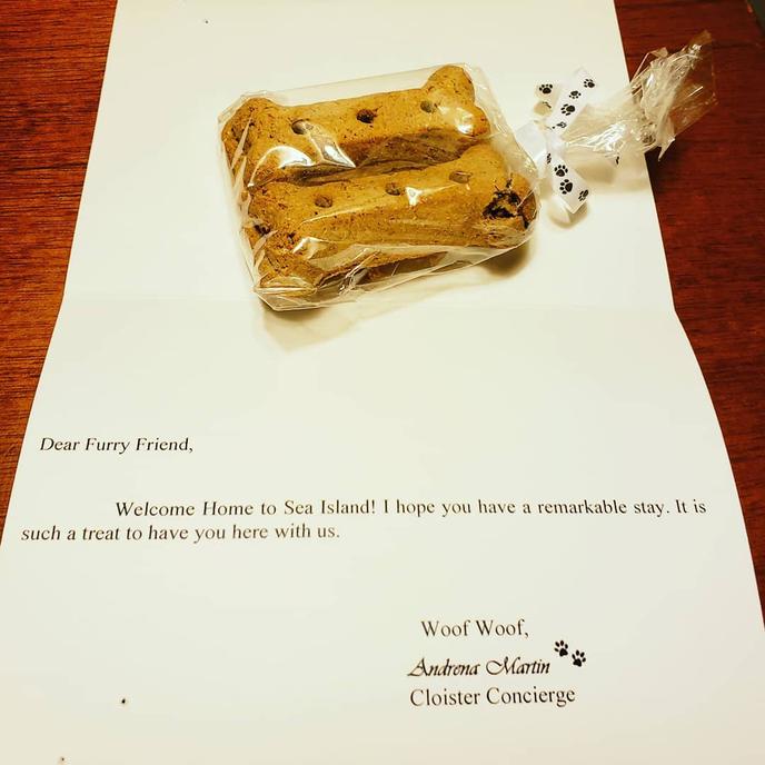 The Cloister at Sea Island Resort Offers A Dog Room Service Menu With Vegetarian Options For Fido. The Cloister at Sea Island Resort Is a Pet-Friendly Hotel With a Dog Room Service Menu.