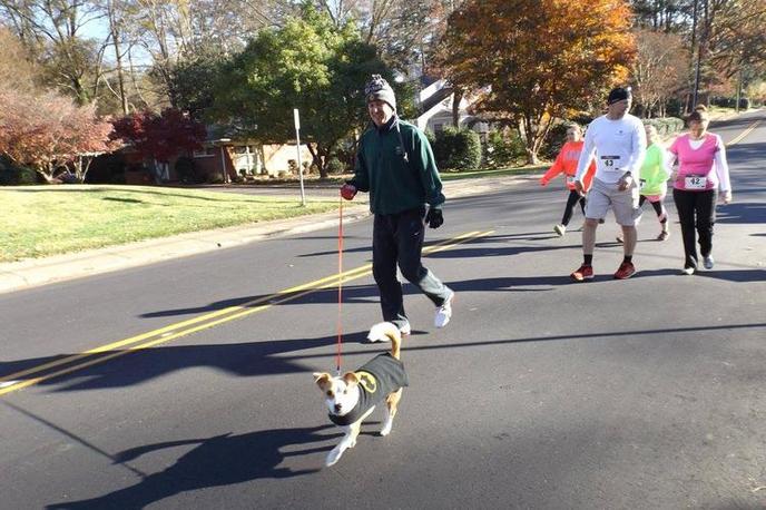 Bring Fido to the Annual Turkey Trot, a Pet-Friendly Event in Hickory.