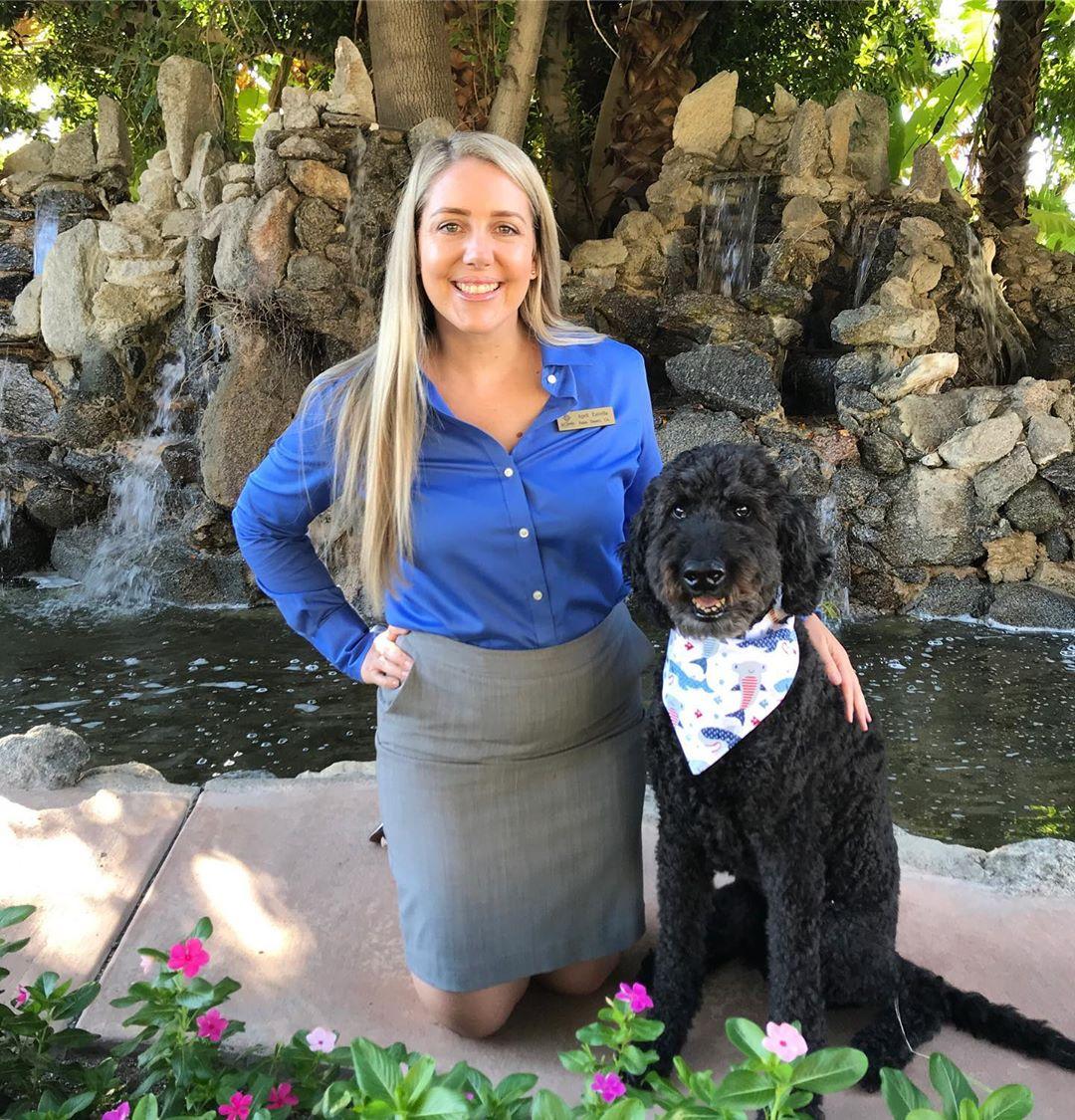Relaxing at pet friendly La Quinta Resort & Club by Waldorf Astoria