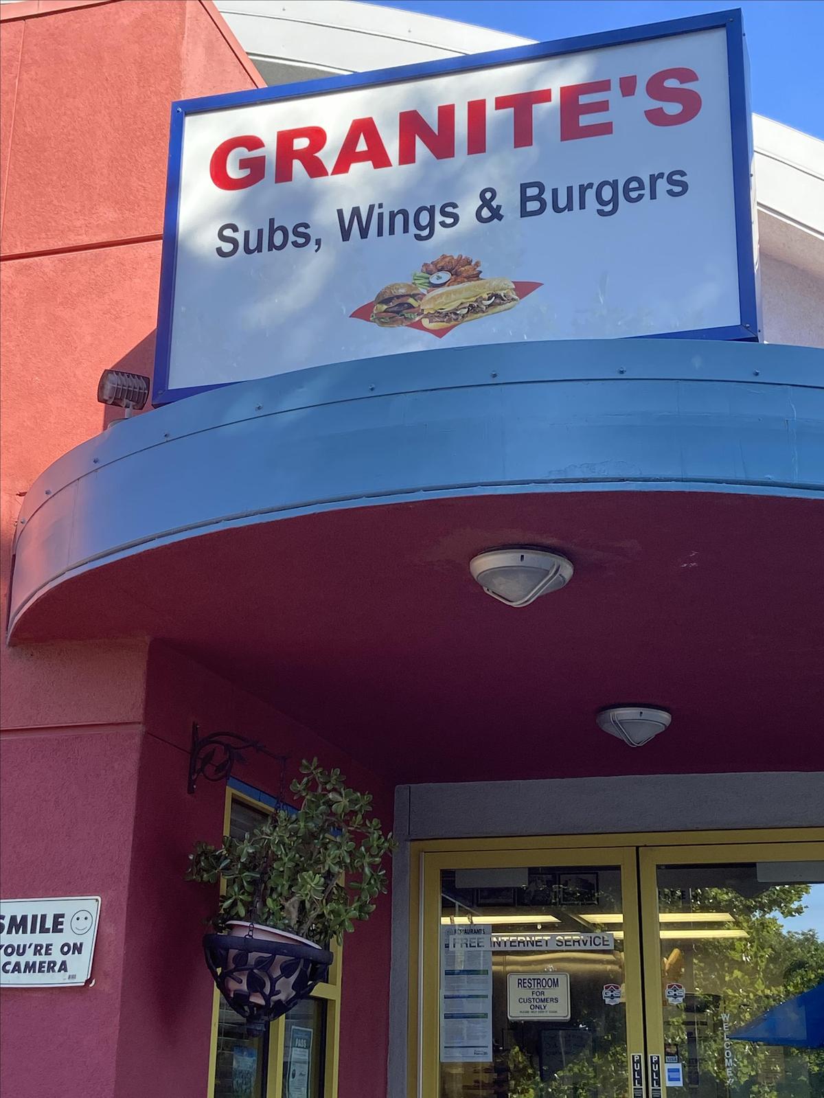 Granite's Famous Cheesesteaks & Wings restaurant view 2