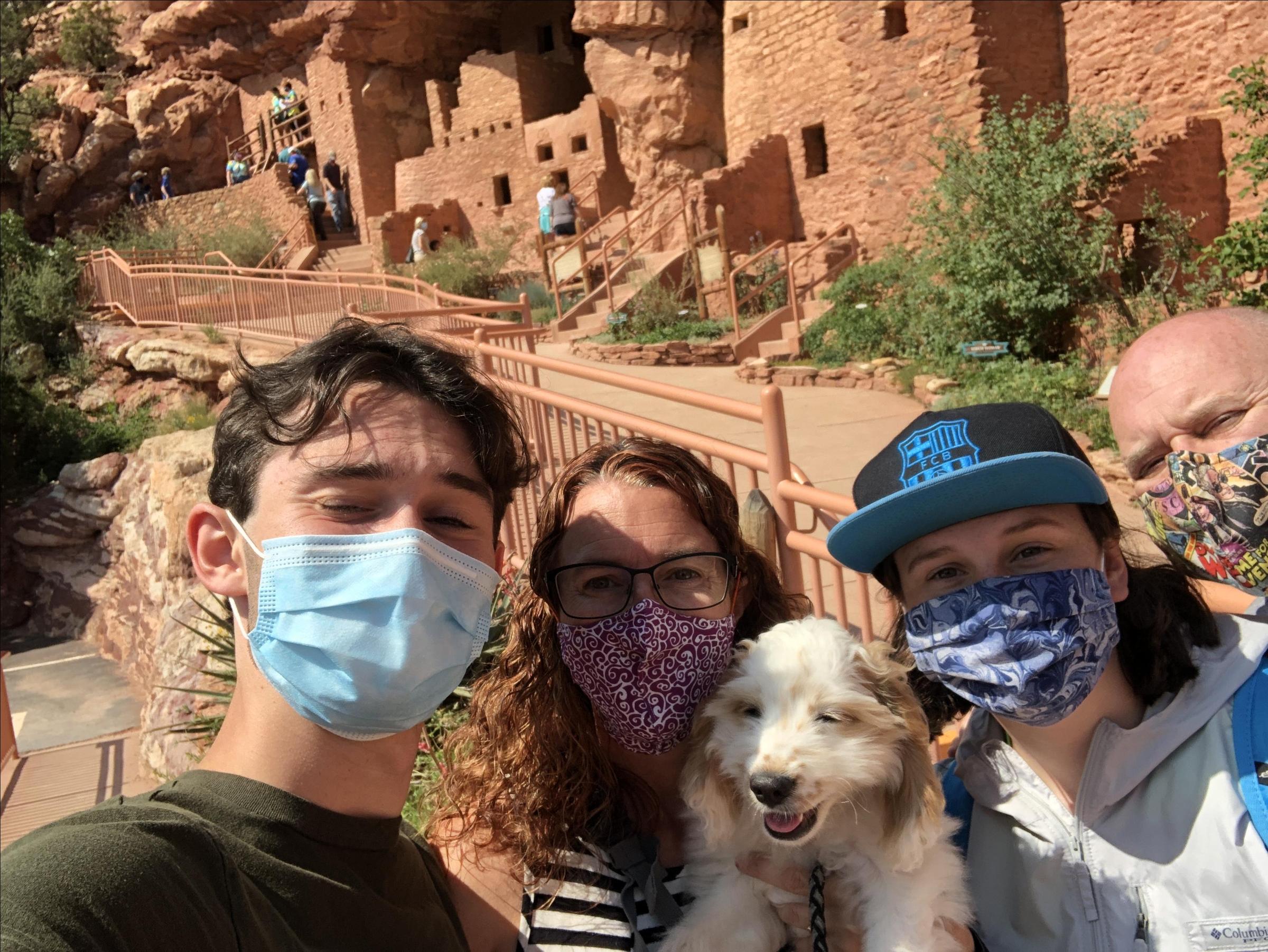 Adventures of Milo Manitou Cliff Dwellings ⋆ BringFido