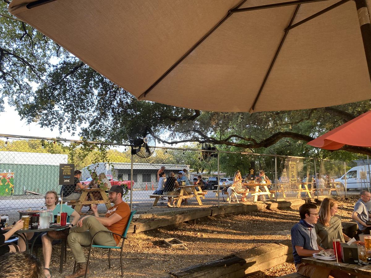 Austin Beer Garden Brewing Company restaurant view 3