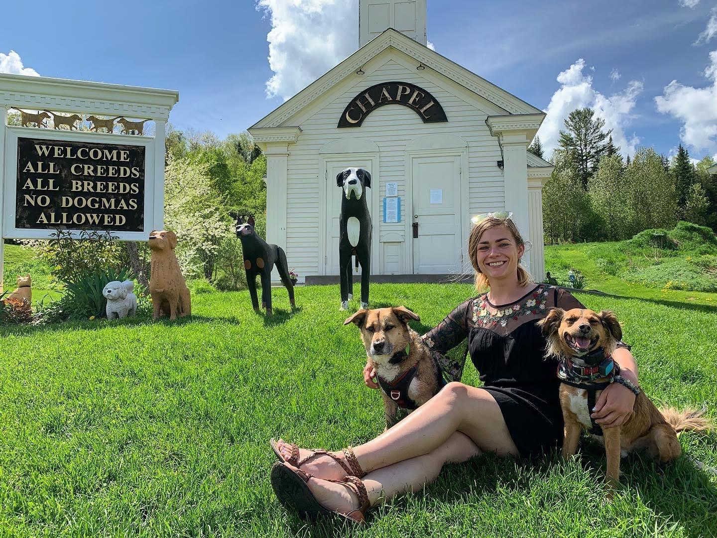 Dogs Welcome - Mat  Dog Mountain, VT - Stephen Huneck