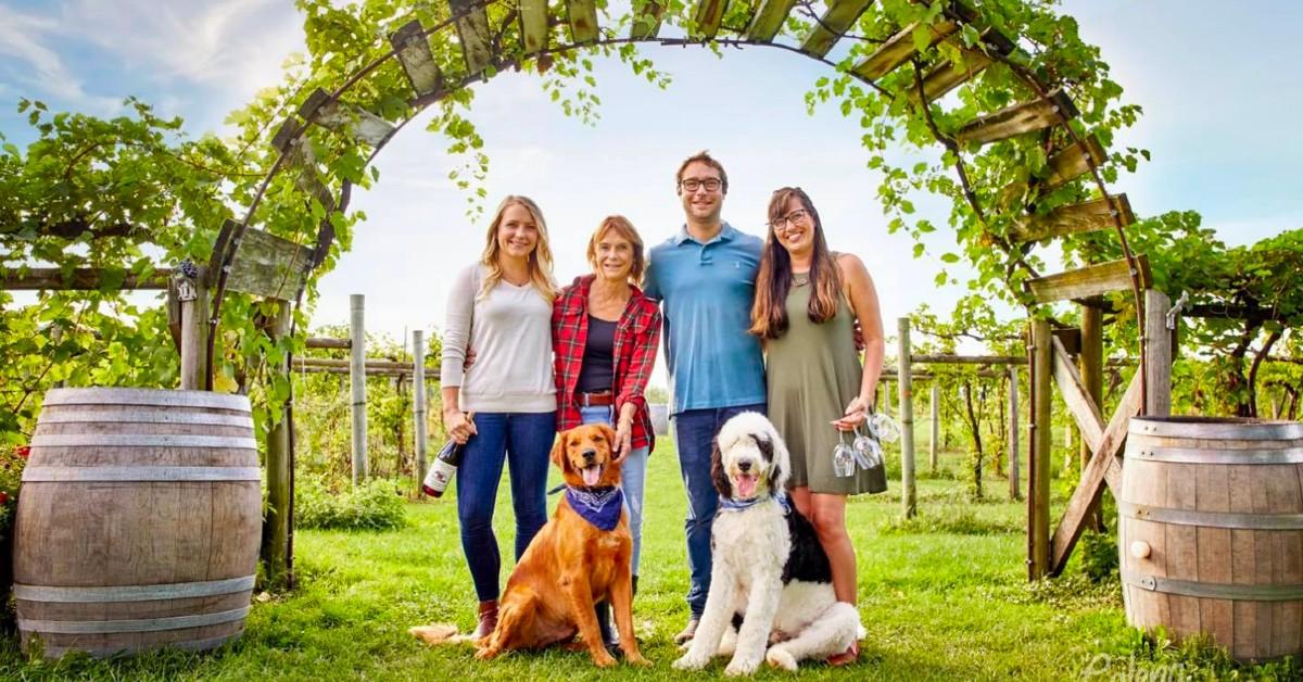 dog friendly winery tour
