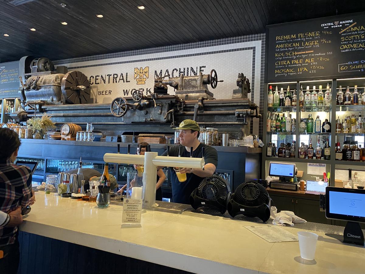 Central Machine Works restaurant view 2