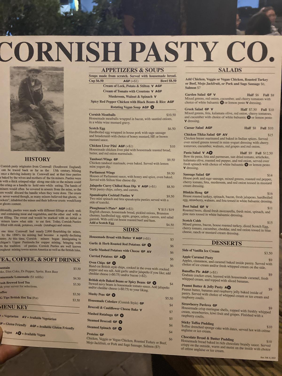 Cornish Pasty Company restaurant view 1