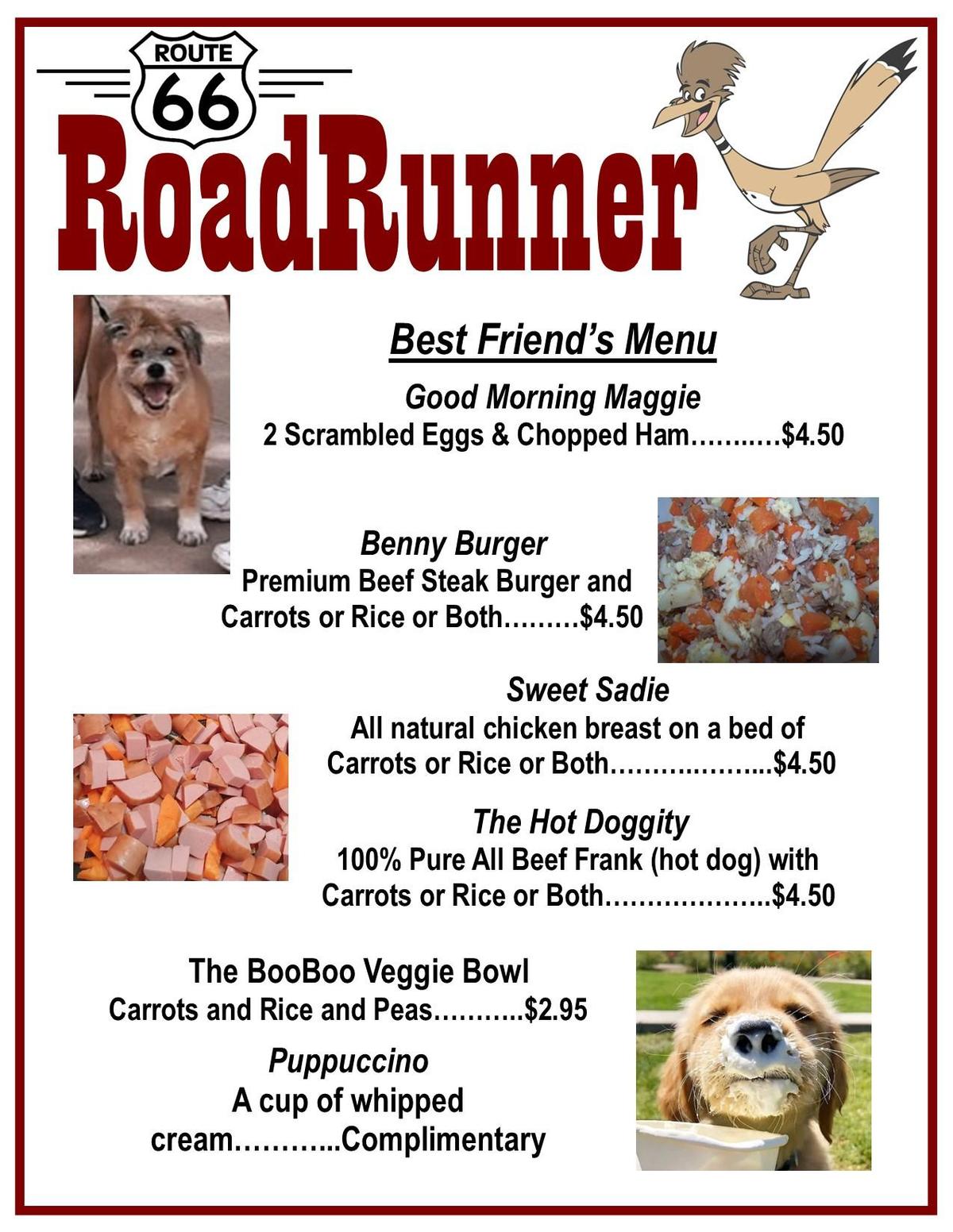 Route 66 RoadRunner restaurant view 4