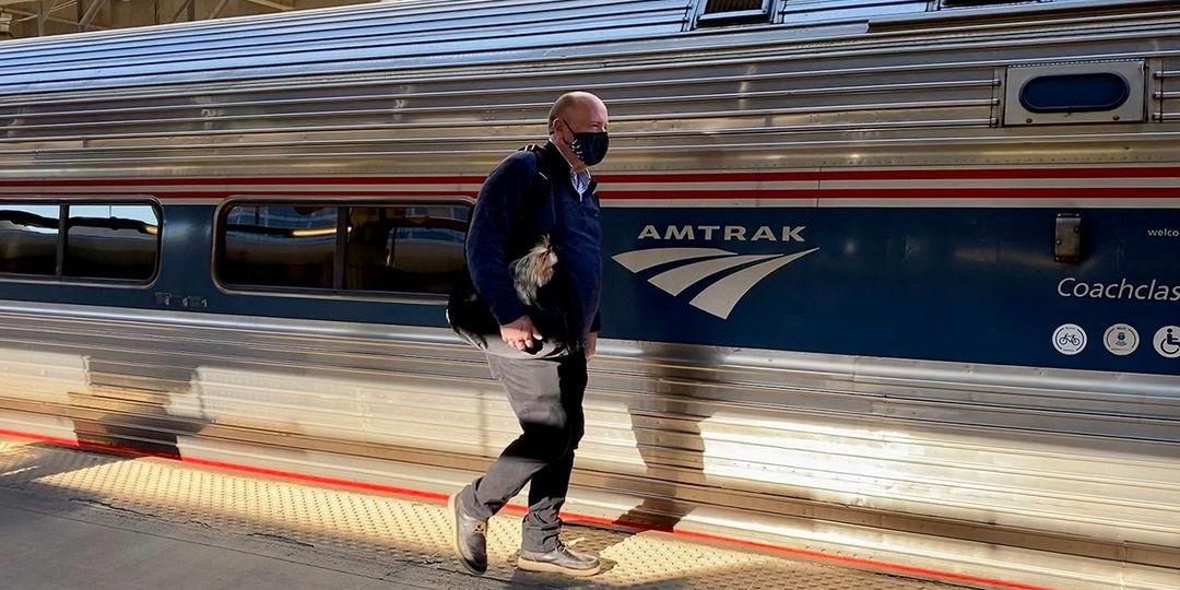 Dogs 2024 on amtrak