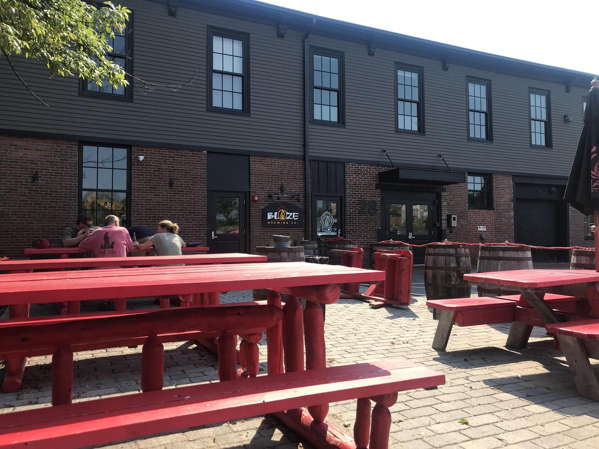 Blaze Brewing Company restaurant view 1