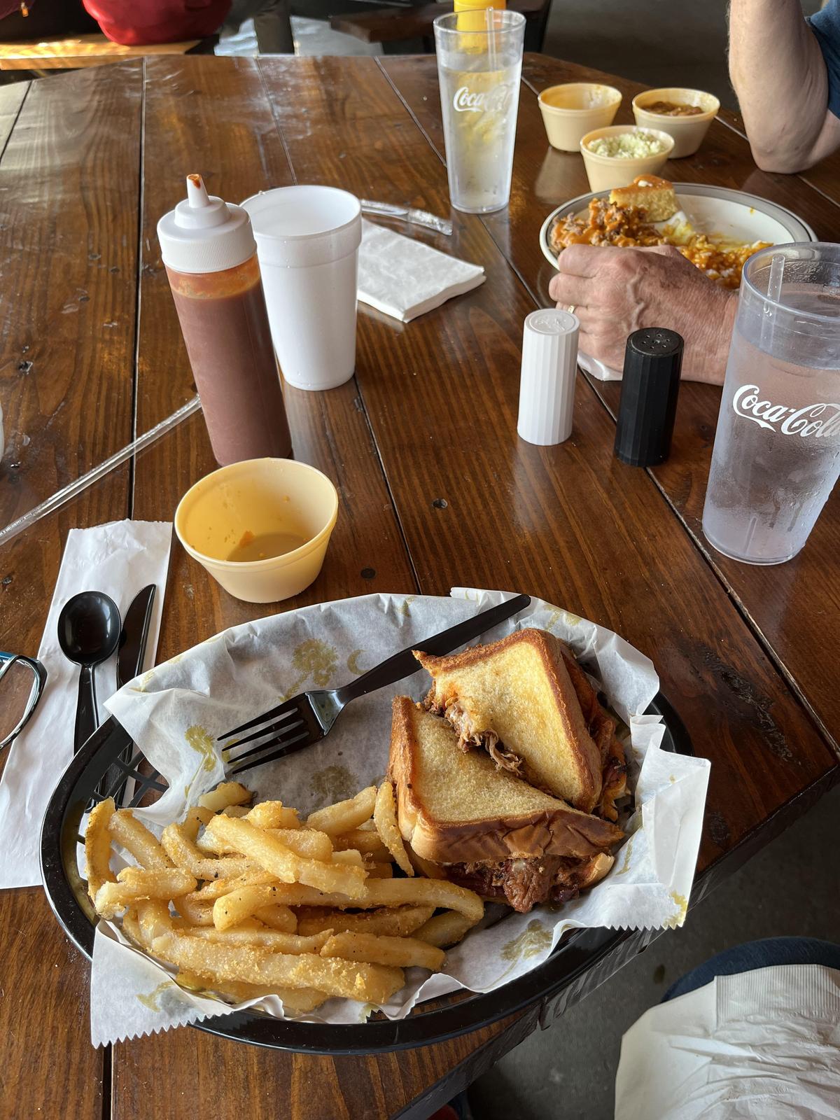 Hudson's Smokehouse BBQ restaurant view 1