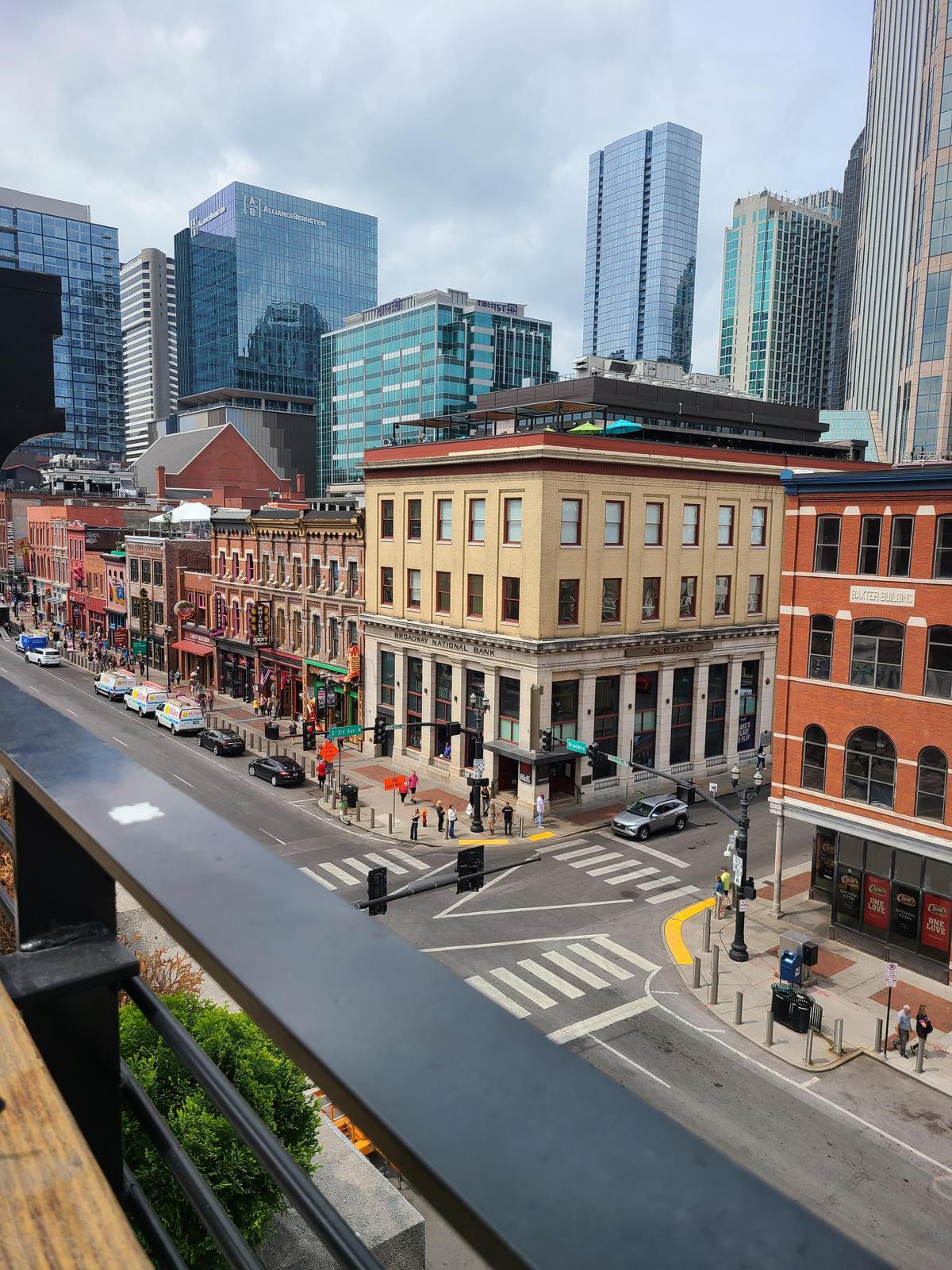 Moxy Rooftop restaurant view 1