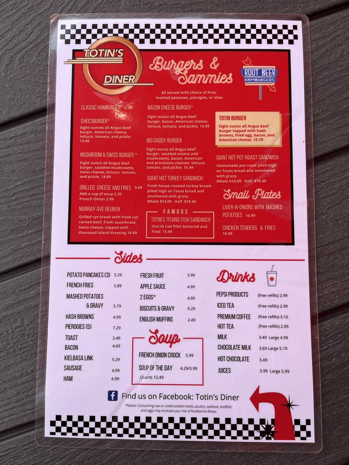 Totin's Diner restaurant view 2