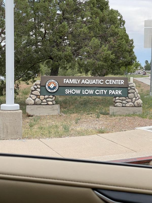 Show Low City Park Map