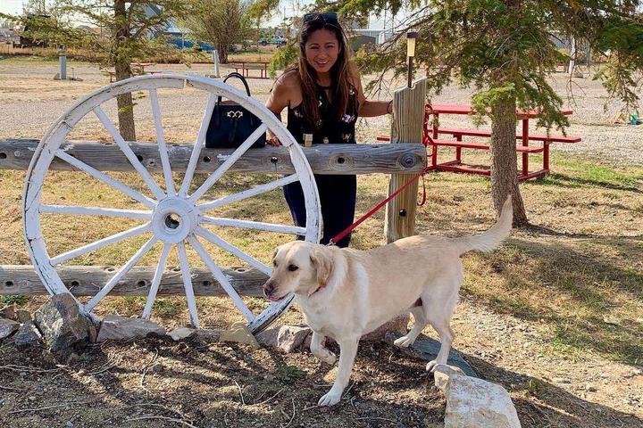 Pet Friendly Red Desert Rose Campground
