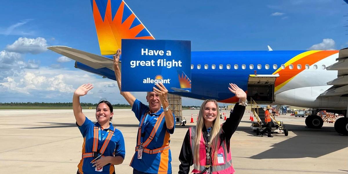 Allegiant store airlines dogs