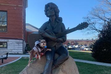 Pet Friendly Dolly Parton Statue