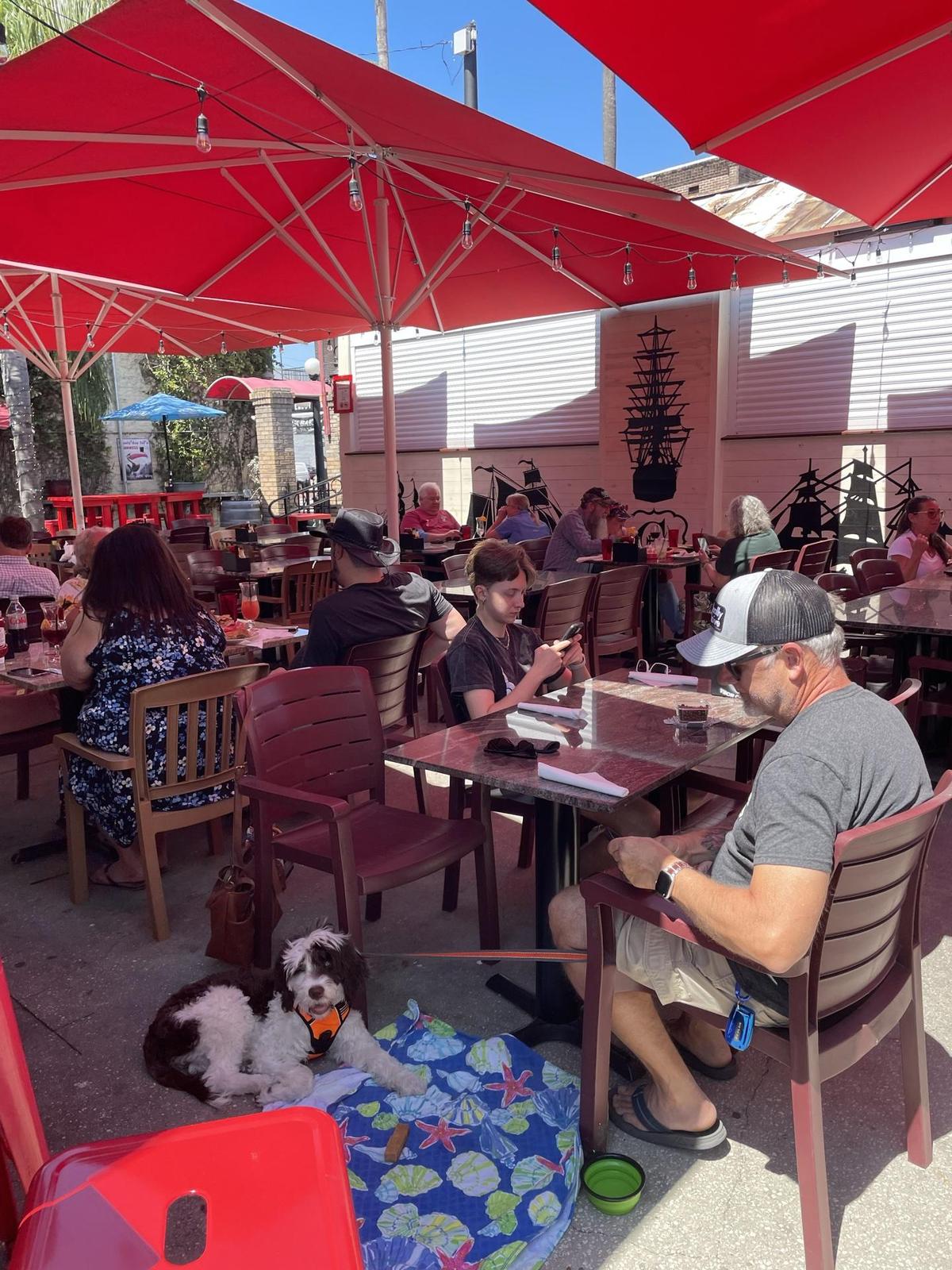 Gaspar's Grotto restaurant view 1