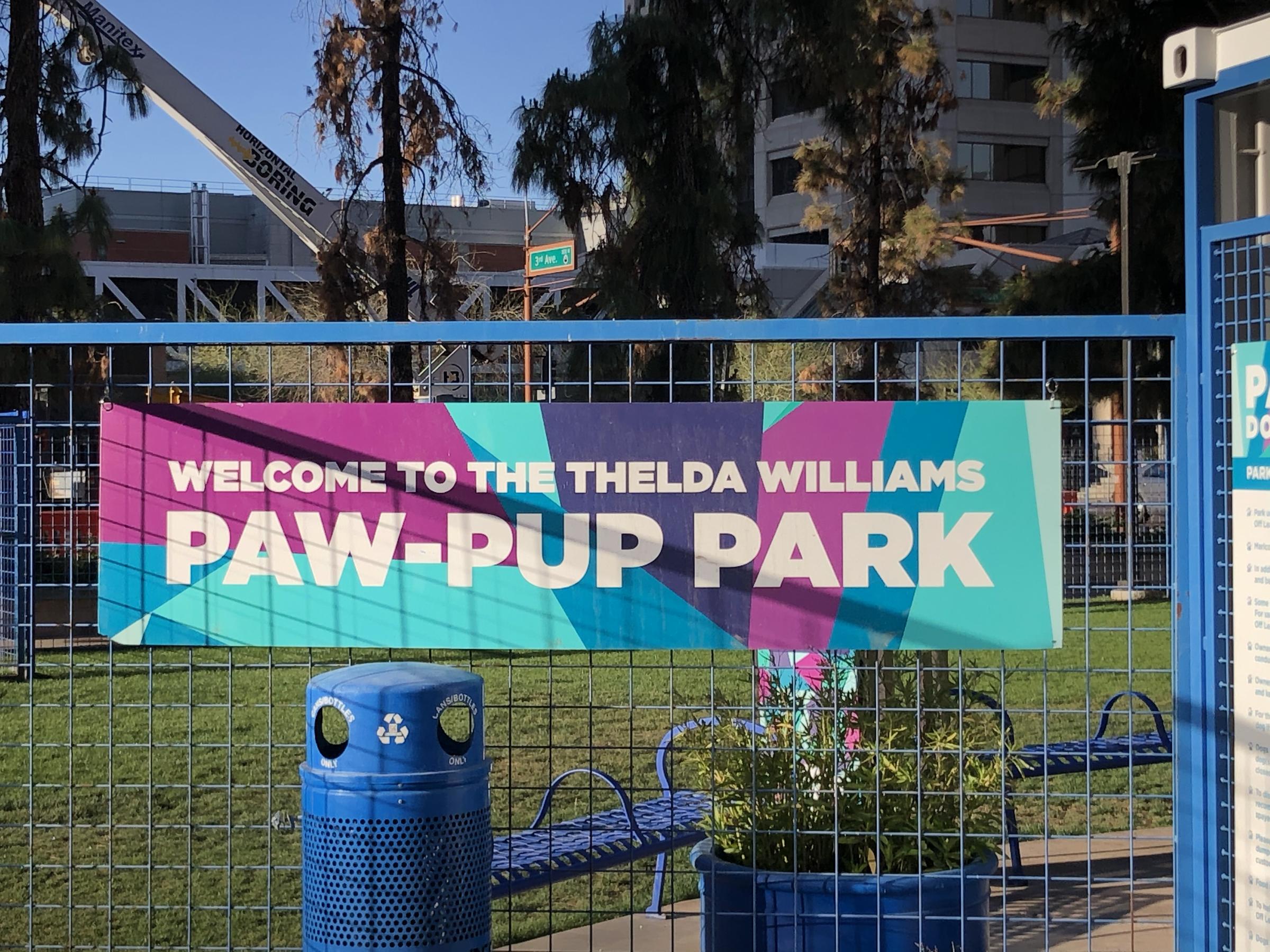 Pet Friendly Thelda Williams Paw-Pup Park